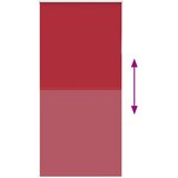 Rolo zavjesa za zamračivanje crvena 115x230 cm Širina tkanine 110,7 cm Poliester | shoptok.hr