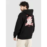 No Love Pulover s kapuco black