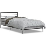Furnova Posteljni okvir siva sonoma 90x190 cm inženirski les in kovina, (21943788) | Shoptok.si