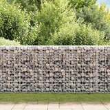 Gabionski zid s poklopcima od pocinčanog čelika 200 x 20 x 85 cm | shoptok.hr