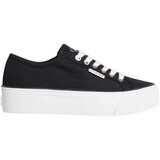 Calvin Klein Jeans Nizke superge črna / bela | Shoptok.si