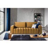 ELTAP Žuta baršunasti sklopiva/s prostorom za odlaganje sofa 247 cm Lazaro – | shoptok.hr