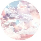 Komar Dots Okrogla fototapeta Candy Sky (125 cm, Samolepilen) | Shoptok.si