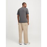 Jack & Jones Majica 'JCOLIMA' temno siva / bela | Shoptok.si