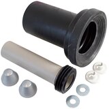 Geberit Priključna garnitura za stenski WC (90 mm, splakovalna cev z manšeto, odtočna manšeta, pokrivna čepa) Cene