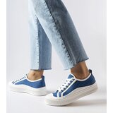Gemre Blue platform sneakers Alfianello | Shoptok.si