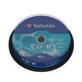 Verbatim CD-R 700Mb 52x 10/1 spindle 43437 Cijene