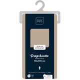 Douceur d intérieur Bež napenjalna bombažna rjuha 90x190 cm Lina – | Shoptok.si