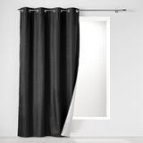 Douceur d intérieur Crna termo izolacijska zavjesa 140x260 cm Icemount – Cijene