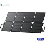 BLUETTI SORA 130 prenosni solarni panel, 130W moč, polnjenje polnilnih postaj, zložljiva oblika, stojalo, ročaj, UV odpornost, IP67 vodoodpornost, ETFE prevleka, MC4 konektor, črn - - Bonajo Cene