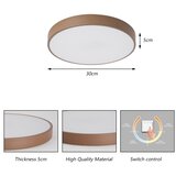  Brilagi - LED stropna svetiljka POOL LED/36W/230V 3000/4000/6000K 30 cm, smeđa | Eponuda.com