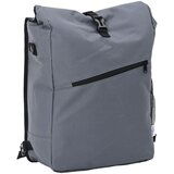 vidaXL kolesarska torba za nosilec 25 L siva 33x16x48 cm | Shoptok.si