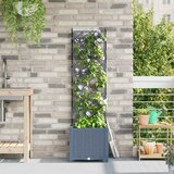  Vrtna saksija Svijetlo siva 40 x 40 x 143 cm Plastika Cene
