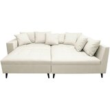 MID.YOU KOTNA SEDEŽNA GARNITURA, mikrovlakna svetlo siva | Shoptok.si