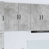 vidaXL zidni kuhinjski ormarić s policom betonski sivi 40 x 31 x 80 cm | shoptok.hr