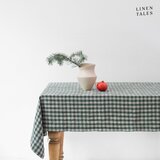 Linen Tales Laneni stolnjak 140x250 cm Forest Green Gingham – Cijene