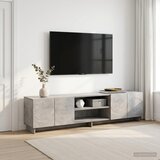  TV stalak 180 x 34,5 x 40 cm Betonska siva Konstruirano drvo | shoptok.hr