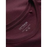 Ombre Classic BASIC men's cotton T-shirt - maroon | Eponuda.ba