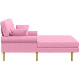  Šezlong Ružičasta Tkanina | shoptok.hr