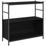  Polica Crni hrast 80 x 30 x 78.5 cm Konstruirano drvo | shoptok.hr