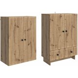  Set ormara 2 pcs Hrast artisan 66 x 34,5 x 95 cm | shoptok.hr