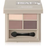 IsaDora The Eyeshadow Quartet paleta senčil za oči odtenek 01 Muddy Nudes 3.5 g | Shoptok.si
