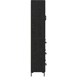  Highboard 2 kom. Crni hrast 69,5 x 34 x 180 cm | shoptok.hr