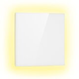Klarstein Pametni grelnik Mojave 500 2 v 1 Infrardeči konvektor 60x60cm 500W RGB osvetlitev Cene