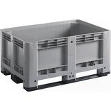  Velik zaboj, prostornina 330 l, zaprte stranice, 3 drsniki | Shoptok.si