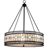 Premier Housewares Metalna viseća svjetiljka sa staklenim sjenilom ø 60 cm Waldorf – | shoptok.hr