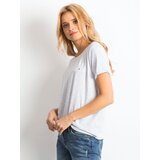 BASIC Feel Good T-shirt-RV-TS-4838.41P-light grey | Shoptok.si