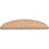  Prostirke za stepenice 15 kom 56x17x3 cm zlatne poluokrugle | shoptok.hr