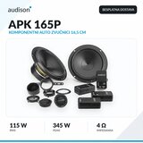 Audison APK 165P – komponentni auto zvučnici 16,5 cm, 115 W RMS | Eponuda.com