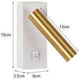  Brilagi - LED zidno spot svetlo MAYA LED/3W/230V 4000K bela/zlatna | Eponuda.com