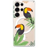  maska silikonska print magsafe za samsung S938B galaxy S25 ultra 5G/ jungle Cene