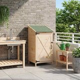  Vrtna Šupa Prirodna 59,5 x 56 x 113,5 cm Čvrsto drvo jele | shoptok.hr