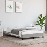 vidaXL Okvir kreveta svjetlosivi 120 x 190 cm od tkanine | shoptok.hr