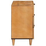 vidaXL Noćni ormarić Svjetlosmeđa 50 x 33 x 60 cm masivno drvo manga | shoptok.hr