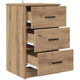 vidaXL Noćni ormar hrast artisan 38 x 38 x 66 cm Konstruirano drvo | shoptok.hr