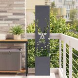  Privatnost u vrtu Antracit 32 x 140 cm Hladno valjana čelična | shoptok.hr