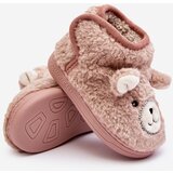 Boto Children's warm slippers with bear Pink Eberra | ePonuda.com