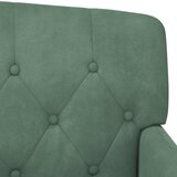  Ljubavni kauč s gumbima Morska zelena 111 x 65 x 79 cm Baršun | Eponuda.com