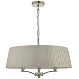  Där Lighting CRI0429 - Luster na lancu CRISTIN 4xE14/40W/230V mesing/taupe | Eponuda.com