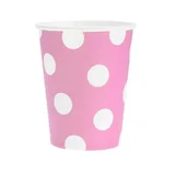  Papirnate čase Dots 270ml - Roza