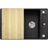 Blanco sudoper AXIA III 45 S-F InFino SILGRANIT daska drvo, s dalj.upr. - GRAFIT | shoptok.hr