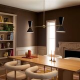  Luster Phix 4xE27 crni ELSTEAD Cene