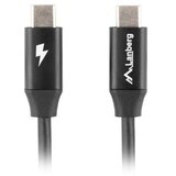 Lanberg Kabel USB 2.0 Macho/USB C Macho Quick Charge 4.0 1,8m Negro, (21091070) | Shoptok.si