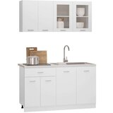 vidaXL 4-dijelni set kuhinjskih ormarića bijeli od iverice | shoptok.hr