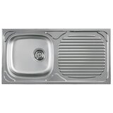 Metalac luna 1D inox-uni,fi90 860x435 Cene