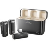 Remax bežični mikrofon lavalier K15 2u1 za mobilni telefon iphone lightning crni Remax bežični mikrofon lavalier K15 2u1 za mobilni telefon iphone lightning crni Slike